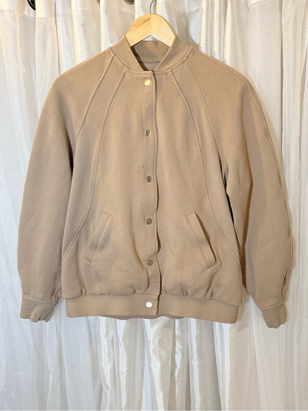 lululemon athletica Taupe Women's Bomber Jacket
